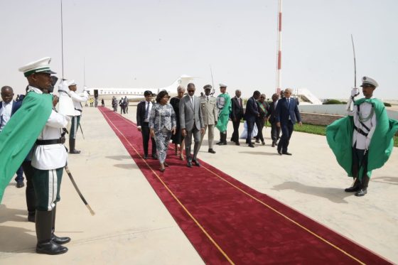 VPR já em Nouakchott para a investidura do Presidente Mohamed Ould Cheikh El Ghazouani